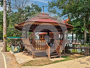 A beautiful Thai Sala for relaxing in the shade