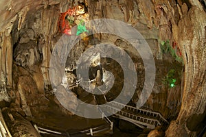 Beautiful Tham Jang cave, Vang Vieng, Laos