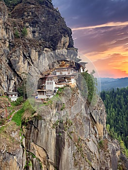 Beautiful Tigers Nest in Bhutan