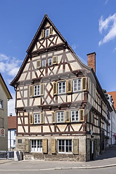 beautiful timbered house in Sindelfingen Germany