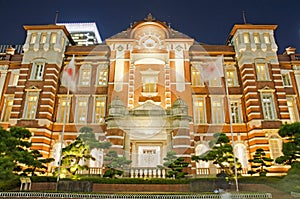 Beautiful Tokyo Station in japan