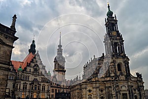 Beautiful Towers in Dresden