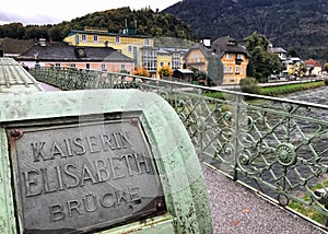 Beautiful town of Bad Ischl in Austria