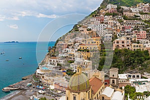 Beautiful town of Positano, Amalfi coast, Campania region, Italy