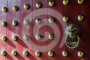 Beautiful traditional Chinese door.