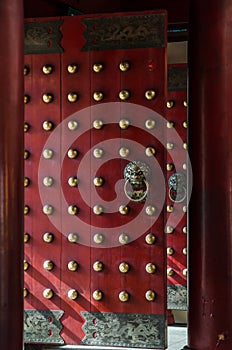 Beautiful traditional Chinese door.