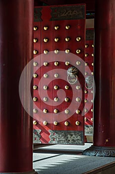 Beautiful traditional Chinese door.