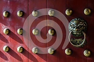 Beautiful traditional Chinese door.