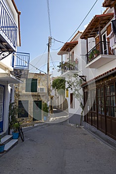 Beautiful traditional old house in Poros island