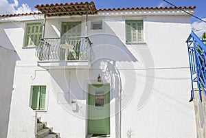 Beautiful traditional old house in Poros island