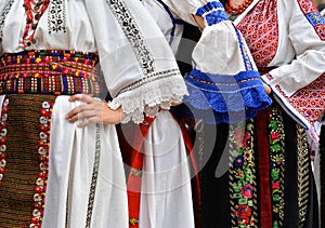 Beautiful traditional Romanian Costumes