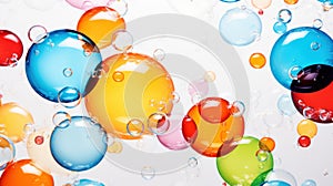 Beautiful transparent Bubbles