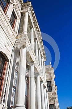 Beautiful travel destination and architecture on a sunny day