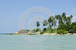 Beautiful tropical beach on Ko Pha Ngan