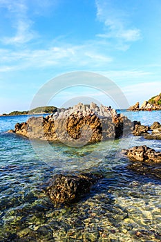 Beautiful tropical beach in Koh Larn, Thailand