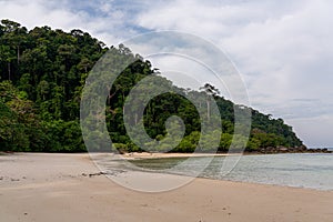 Beautiful tropical island, Koh Surin national park, the famous free driving spot in Pang Nga, Thailand