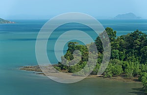 Beautiful tropical island,sea view at Phuket of Thailand