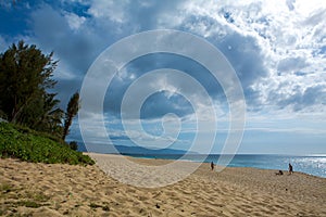 Beautiful tropical Kaanapali Beach in Maui Hawaii