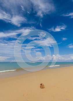 Beautiful tropical white sand beach, Thailand