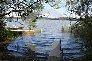 Tuelso lake in Soro city, Denmark. photo