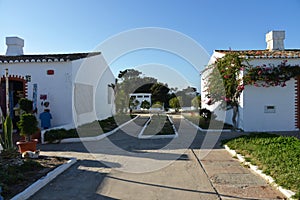 Tuna and anchors museum in Praia do Barril beach in the Ria Formosa natural park in Luz de Tavira photo