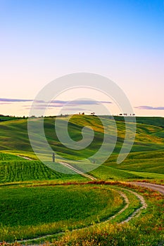 Beautiful Tuscany landscape