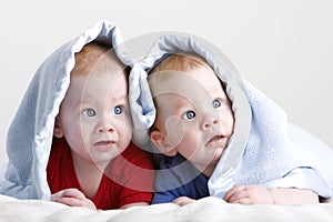 Beautiful twin babies