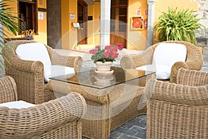 Beautiful typical patio img