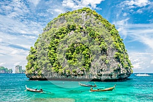 Beautiful uninhabited island in Thailand