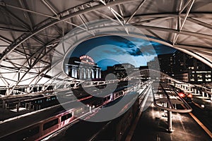 Beautiful Union Station of Denver Colorado .