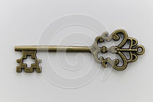 Beautiful Unique Antique Metal Key