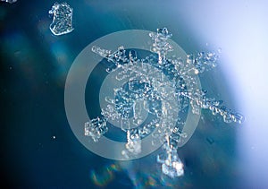 Beautiful unique snowflake