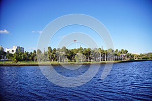 Beautiful University of Tampa landscape