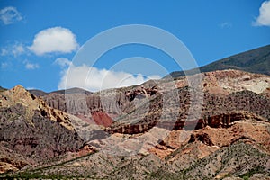 Beautiful valley in South America