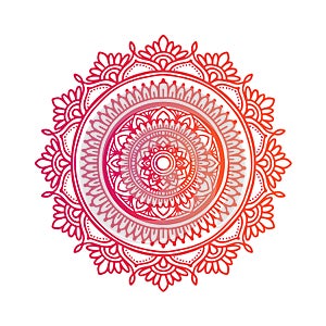 beautiful vector floral design concept mandala art illustration eps file