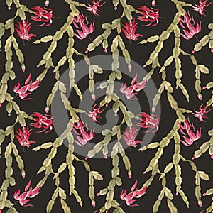 Schlumberger cactus vector pattern