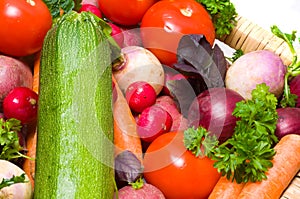 Beautiful vegetables. yield