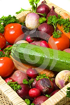 Beautiful vegetables. yield