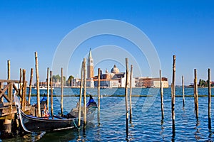 Beautiful Venice city scene
