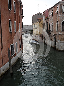 Beautiful vertical shot of the Hotel Pantalon in Venice, Italy photo