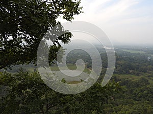 Beautiful vew from Sigiriya Lion Rock, Sri Lanka