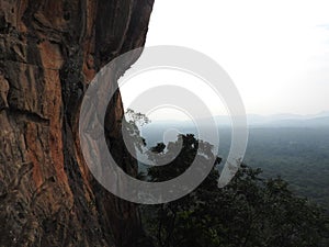 Beautiful vew from Sigiriya Lion Rock, Sri Lanka