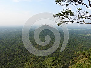 Beautiful vew from Sigiriya Lion Rock, Sri Lanka