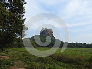 Beautiful vew from Sigiriya Lion Rock, Sri Lanka