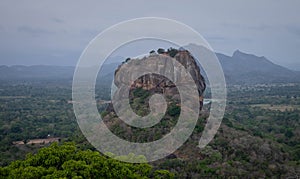 Beautiful vew from Sigiriya Lion Rock, Sri Lanka