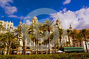 Beautiful view of alicante , spain