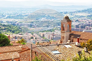 Beautiful view of the ancient city of Perugia