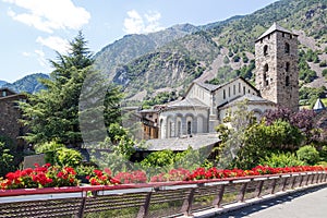 Beautiful view of Andorra La Vella photo