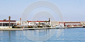 Beautiful view of Antalia harbor