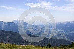 A beautiful view of the austrian Alps, Austria